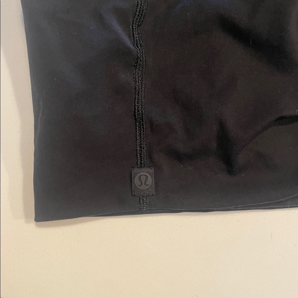 Lululemon S/M. Black sports bra. Worn once. Fits like a medium. No flaws. - Picture 3 of 5